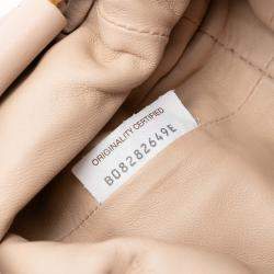 Pre Owned حقيبة كروس بودي بوتيغا فينيتا ذا ميني باوتش نابا إنتريتشياتو بني