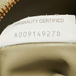 Pre Owned حقيبة بوتيغا فينيتا والاس جلد إنترشيات بني داكن