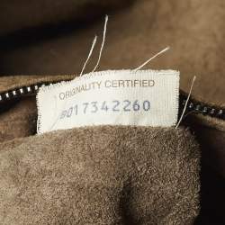 Pre Owned Bottega Veneta Double Zip Detail Black Intrecciato Leather Tote