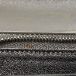 Pre Owned محقظة كونتيننتال بوتيغا فينيتا جلد إنترشياتو أحمر بقلاب