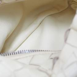 Pre Owned Bottega Veneta Jodie Mini Yellow Intrecciato Leather Hobo