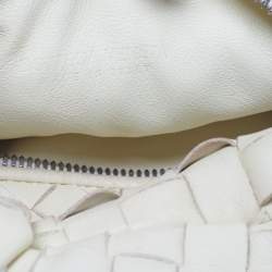 Pre Owned Bottega Veneta Jodie Mini Yellow Intrecciato Leather Hobo