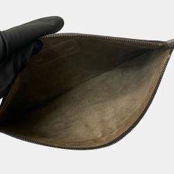 Pre Owned حقيبة بوتيغا فينيتا كابات متوسطة غنم جلد أنترشيو بنية