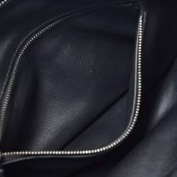 Pre Owned Bottega Veneta BV Twist Black Intrecciato Leather Clutch