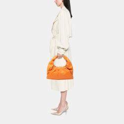 مملوكة مسبقًا Bottega Veneta Orange Lambskin The Shoulder Pouch