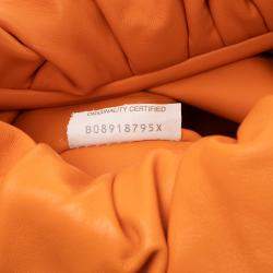 مملوكة مسبقًا Bottega Veneta Orange Lambskin The Shoulder Pouch