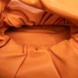 مملوكة مسبقًا Bottega Veneta Orange Lambskin The Shoulder Pouch