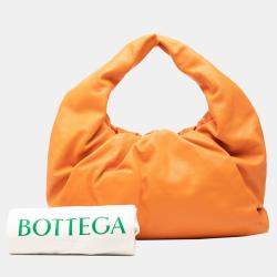 مملوكة مسبقًا Bottega Veneta Orange Lambskin The Shoulder Pouch