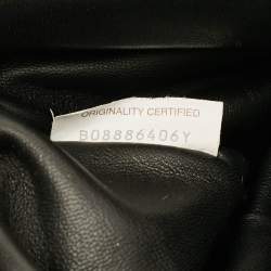 Pre Owned حقيبة كلاتش بوتيغا فينيتا ذا تشين جلد بيج