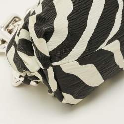 Pre Owned حقيبة كلاتش بوتيغا فينيتا ذا تشين جلد بيج