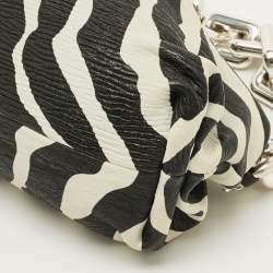 Pre Owned حقيبة كلاتش بوتيغا فينيتا ذا تشين جلد بيج