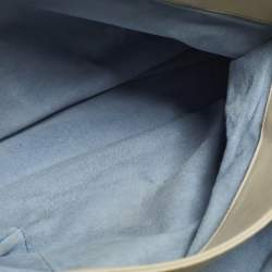 Pre Owned Bottega Veneta Roma Large Off White Intrecciato Leather Tote