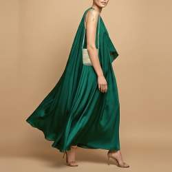 Pre Owned Bottega Veneta Cassette Mini Sage Green Intreccio Leather Bucket Bag