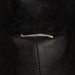 Pre Owned Bottega Veneta Gold Mini Metallic Lambskin Intrecciato Loop Camera Bag