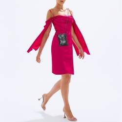 Pre Owned Bottega Veneta Phone Holder Black Intrecciato Leather Crossbody Bag