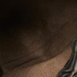 Pre Owned Bottega Veneta Black Intrecciato Leather Belt Bag