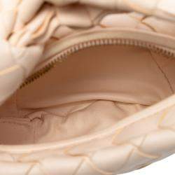 Pre Owned Bottega Veneta Brown Candy Nappa Intrecciato Jodie