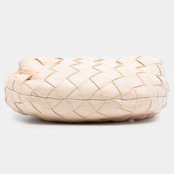 Pre Owned Bottega Veneta Brown Candy Nappa Intrecciato Jodie