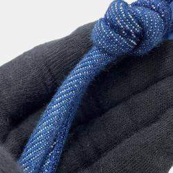 مملوكة مسبقًا حقيبة كتف بوتيغا فينيتا كاسيت دلو جينز أزرق نيلي حجم صغير