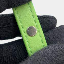 مملوكة مسبقًا Bottega Veneta Intrecciato Mini Cabas 2Waybag Green Lambskin