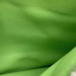 مملوكة مسبقًا Bottega Veneta Intrecciato Mini Cabas 2Waybag Green Lambskin