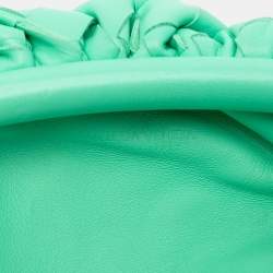 مملوكة مسبقًا حقيبة كروس بودي بوتيغا فينيتا إنترتشيانو نابا أخضر ذا ميني بوكس