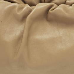 Pre Owned حقيبة بوتيغا فينيتا ذا تشين باوتش جلد بيج