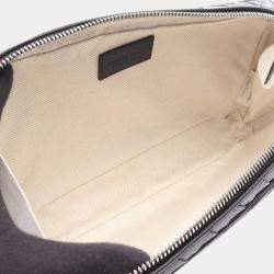 Pre Owned Bottega Veneta Black Medium Leather Intrecciato Organizer