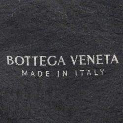 Pre Owned Bottega Veneta Maxi Intrecciato Tote Bag In Calfskin Squash Black