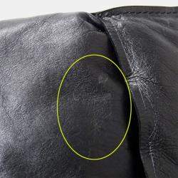 Pre Owned Bottega Veneta Maxi Intrecciato Tote Bag In Calfskin Squash Black