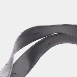 Pre Owned Bottega Veneta Intrecciato Tote Bag Leather Black