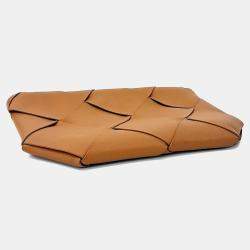 Pre Owned Bottega Veneta Brown Leather clutch