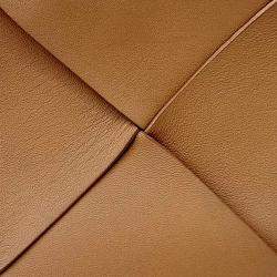 Pre Owned Bottega Veneta Brown Leather clutch