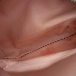 Pre Owned Bottega Veneta Pink Leather Mini BV Jodi Bag