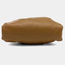 Pre Owned Bottega Veneta Brown Leather Butter Calf Crossbody Bag