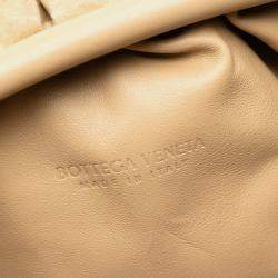Pre Owned Bottega Veneta Brown Kraft Paper The Pouch