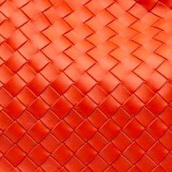 مملوكة مسبقًا Bottega Veneta Orange Large Lambskin Intrecciato Andiamo Satchel