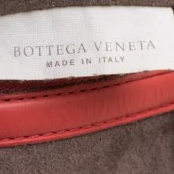 Pre Owned Bottega Veneta Magma Plume Leather Duffle Bag