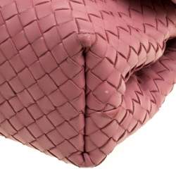 مملوكة مسبقًا Bottega Veneta Pink Intrecciato Leather Olimpia Shoulder Bag