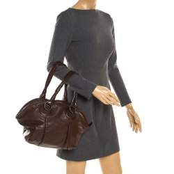Bottega Veneta Brown Leather Hobo