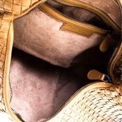 Pre Owned Bottega Veneta Ombre Intrecciato Leather Large Veneta Hobo