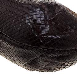 Pre Owned Bottega Veneta Ombre Intrecciato Leather Large Veneta Hobo