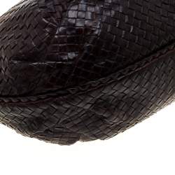 Pre Owned Bottega Veneta Ombre Intrecciato Leather Large Veneta Hobo