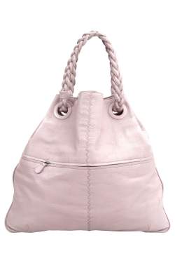 مملوكة مسبقًا Bottega Veneta Blush Pink Leather Julie Tote