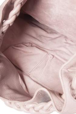 مملوكة مسبقًا Bottega Veneta Blush Pink Leather Julie Tote