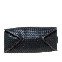 مملوكة مسبقًا  حقيبة هوبو بوتيغا فينيتا جلد نابا مجدول وثعبان فينيتا بني / خضراء داكنة