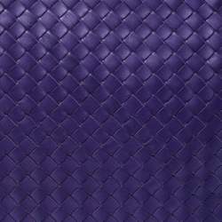 مملوكة مسبقًا حقيبة يد بوتيغا فينيتا جلد انترشياتو بنفسجية