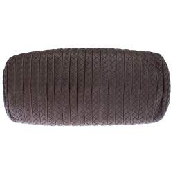 Pre Owned Bottega Veneta Brown Intrecciato Leather Satchel