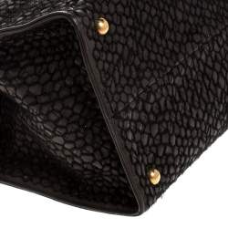 مملوكة مسبقًا حقيبة بوتيغا فينيتا جلد أنترشياتو بني داكن حياكة مزينة وإطار