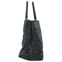 Pre Owned  Bottega Veneta Brown Intrecciato Leather Large Tote Bag